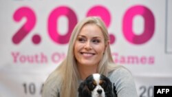 Lindsey Vonn fue nombrada embajadora de ski en los Juegos de Invierno Lausanne 2020.