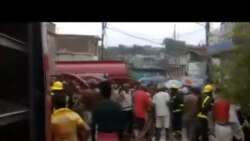 Incendio en Santiago de Cuba