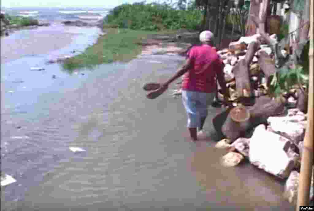 Reporta Cuba Penetraciones del mar en Manzanillo 2 y 3 octubre