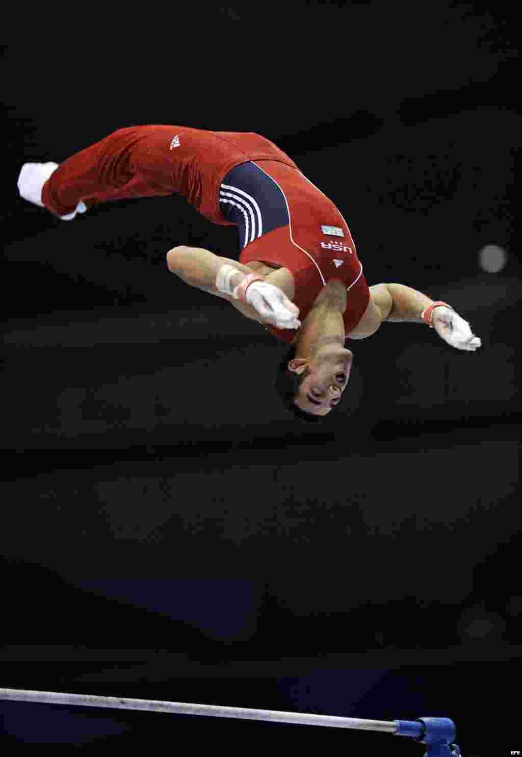 Danell Leyva es el número uno del mundo en gimansia artística.