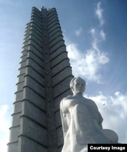 Monumento a José Martí en la Plaza Cívica de La Habana.