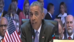 Barack Obama se refiere a los Derechos Humanos