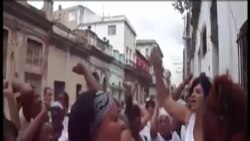 Circula video en YouTube de acto de repudio a Dama de Blanco